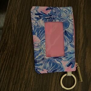 Lilly Pulitzer Blue and Pink Wallet